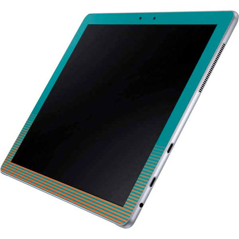 NFL Miami Dolphins Breakaway Galaxy Book 12in Skin