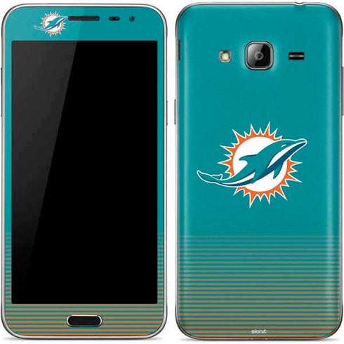 NFL Miami Dolphins Breakaway Galaxy J3 Skin