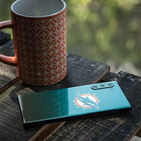 NFL Miami Dolphins Breakaway Galaxy Note 10 Skin