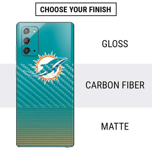 NFL Miami Dolphins Breakaway Galaxy Note20 5G Skin