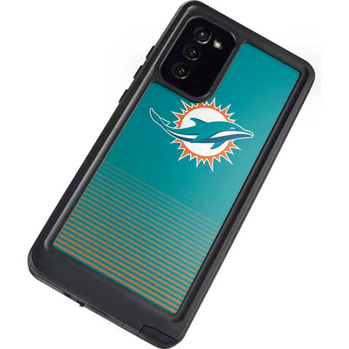 NFL Miami Dolphins Breakaway Galaxy Note20 5G Waterproof Case