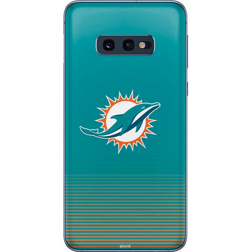 NFL Miami Dolphins Breakaway Galaxy S10e Skin