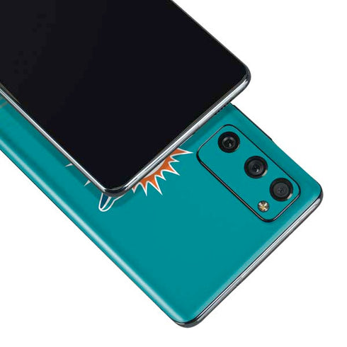 NFL Miami Dolphins Breakaway Galaxy S20 Fan Edition Skin