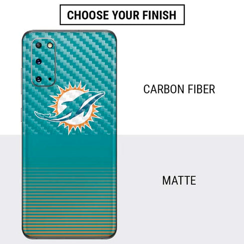 NFL Miami Dolphins Breakaway Galaxy S20 Skin