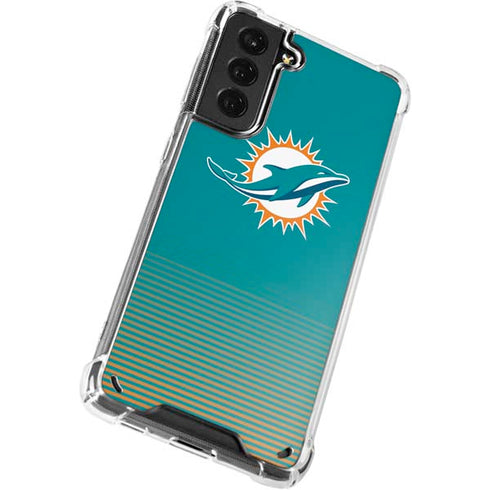 NFL Miami Dolphins Breakaway Galaxy S21 5G Clear Case
