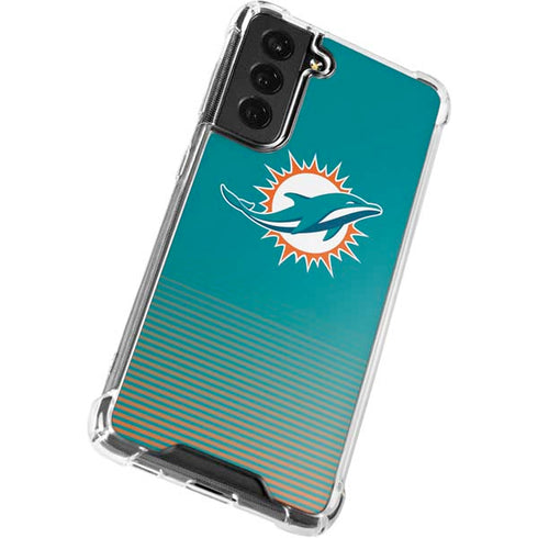 NFL Miami Dolphins Breakaway Galaxy S22 Plus Clear Case