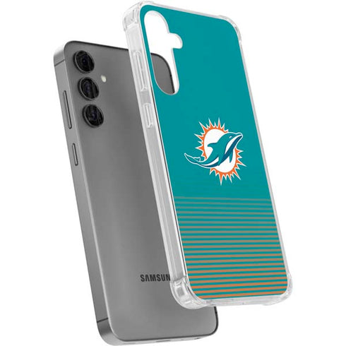 NFL Miami Dolphins Breakaway Galaxy S24 Plus Clear Case