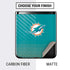 NFL Miami Dolphins Breakaway Galaxy Z Flip Skin