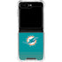 NFL Miami Dolphins Breakaway Galaxy Z Flip5 5G Clear Case