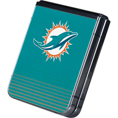 NFL Miami Dolphins Breakaway Galaxy Z Flip5 5G Skin