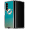 NFL Miami Dolphins Breakaway Galaxy Z Fold4 5G Clear Case