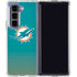 NFL Miami Dolphins Breakaway Galaxy Z Fold5 5G Clear Case