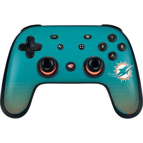NFL Miami Dolphins Breakaway Google Stadia Controller Skin