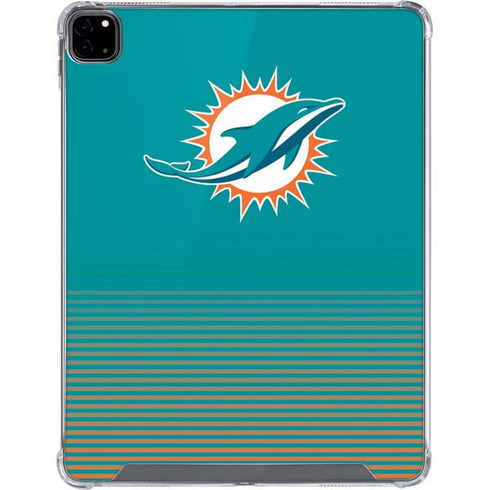 NFL Miami Dolphins Breakaway iPad Pro 12.9in (2020) Clear Case