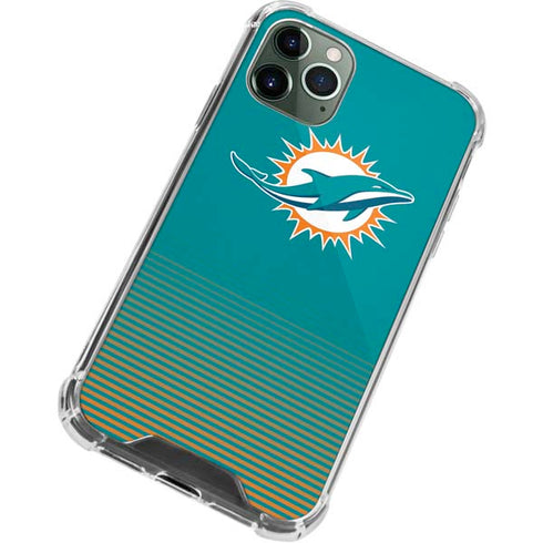 NFL Miami Dolphins Breakaway iPhone 11 Pro Max Clear Case