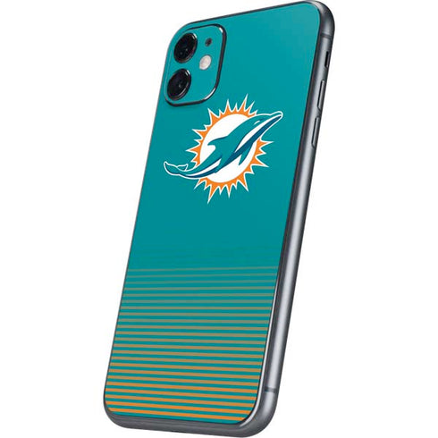 NFL Miami Dolphins Breakaway iPhone 11 Skin