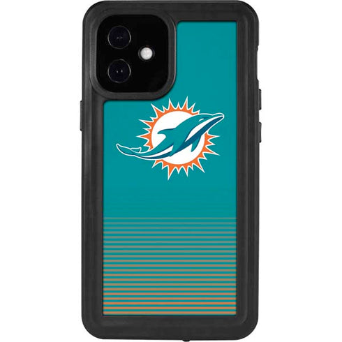 NFL Miami Dolphins Breakaway iPhone 12 Mini Waterproof Case