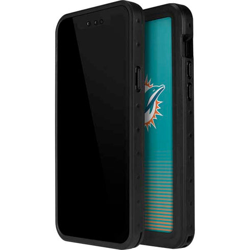 NFL Miami Dolphins Breakaway iPhone 12 Mini Waterproof Case