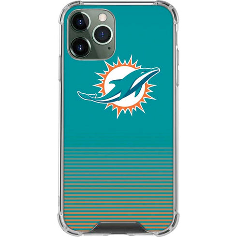 NFL Miami Dolphins Breakaway iPhone 12 Pro Clear Case