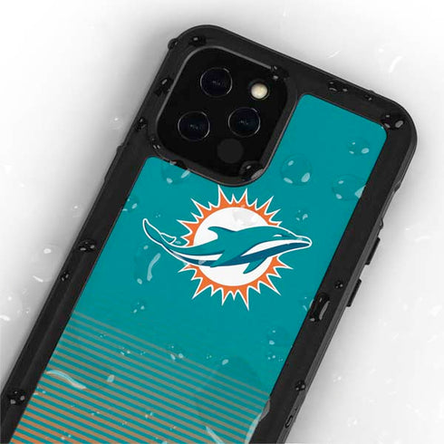 NFL Miami Dolphins Breakaway iPhone 12 Pro Waterproof Case