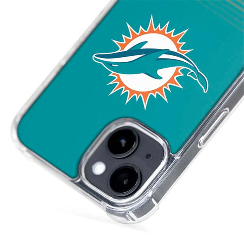 NFL Miami Dolphins Breakaway iPhone 15 MagSafe Case