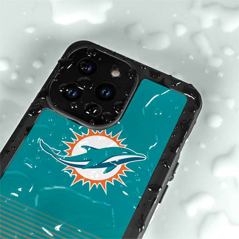 NFL Miami Dolphins Breakaway iPhone 14 Pro Max Waterproof Case