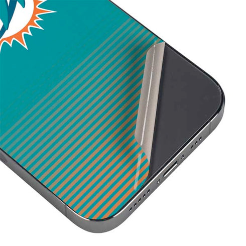 NFL Miami Dolphins Breakaway iPhone 14 Pro Skin
