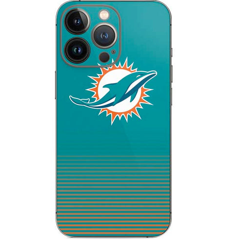 NFL Miami Dolphins Breakaway iPhone 14 Pro Skin