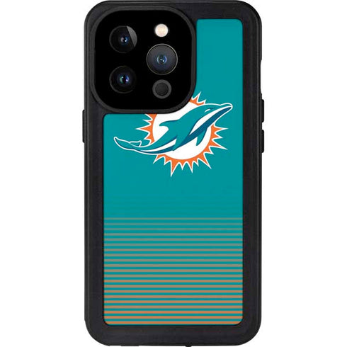 NFL Miami Dolphins Breakaway iPhone 14 Pro Waterproof Case