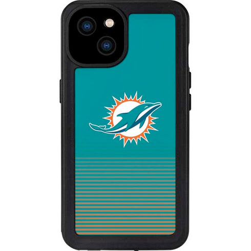 NFL Miami Dolphins Breakaway iPhone 15 Plus Waterproof Case