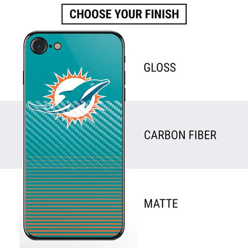 NFL Miami Dolphins Breakaway iPhone SE (2nd & 3rd Gen) Skin