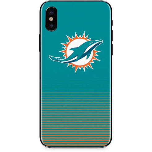 NFL Miami Dolphins Breakaway iPhone X Skin