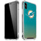 NFL Miami Dolphins Breakaway iPhone X/XS Clear Case
