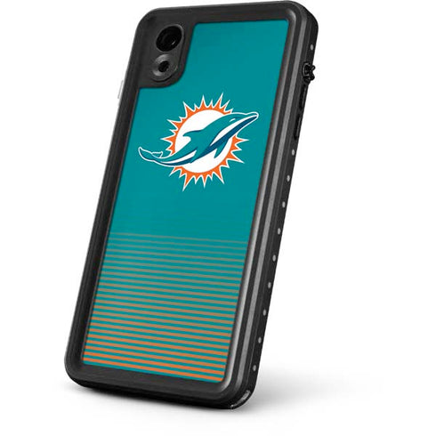 NFL Miami Dolphins Breakaway iPhone XR Waterproof Case