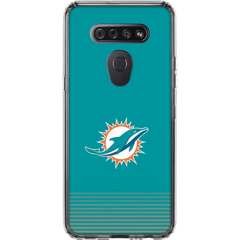NFL Miami Dolphins Breakaway LG K51/Q51 Clear Case