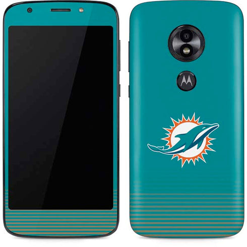 NFL Miami Dolphins Breakaway Moto E5 Play Skin