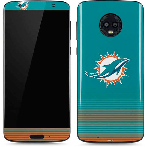 NFL Miami Dolphins Breakaway Moto G6 Skin
