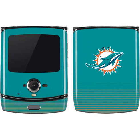 NFL Miami Dolphins Breakaway Motorola RAZR Skin