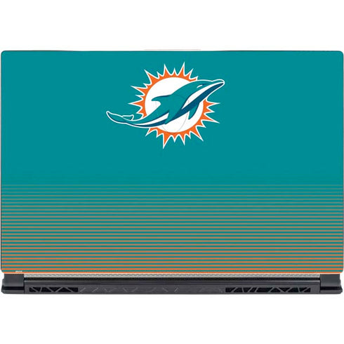 NFL Miami Dolphins Breakaway MSI GS65 Stealth Laptop Skin