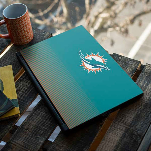 NFL Miami Dolphins Breakaway MSI GS65 Stealth Laptop Skin