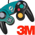 NFL Miami Dolphins Breakaway Nintendo GameCube Controller Skin