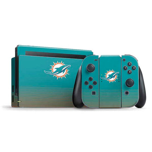 NFL Miami Dolphins Breakaway Nintendo Switch Bundle Skin