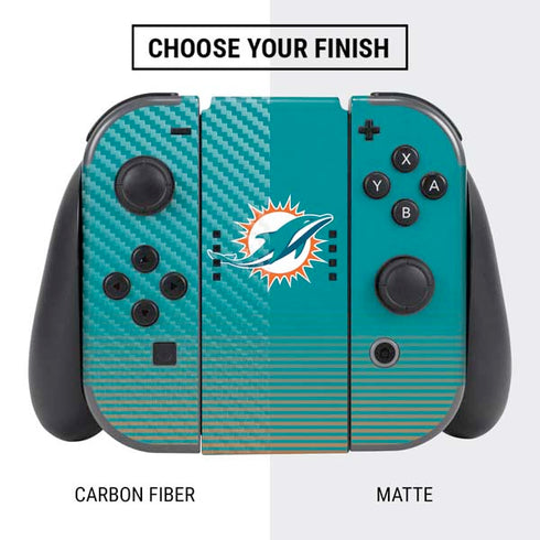 NFL Miami Dolphins Breakaway Nintendo Switch Bundle Skin