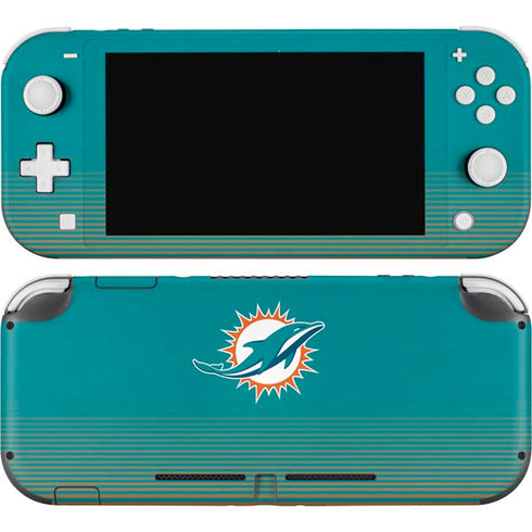 NFL Miami Dolphins Breakaway Nintendo Switch Lite Skin