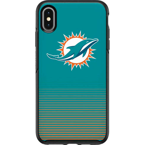 NFL Miami Dolphins Breakaway Otterbox Symmetry iPhone Skin
