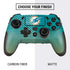 NFL Miami Dolphins Breakaway PlayStation Scuf Vantage 2 Controller Skin