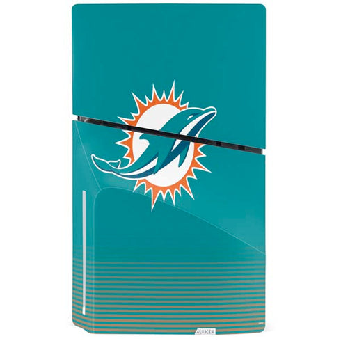 NFL Miami Dolphins Breakaway PS5 Slim Disk Bundle Skin