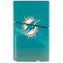 NFL Miami Dolphins Breakaway PS5 Slim Disk Console Skin
