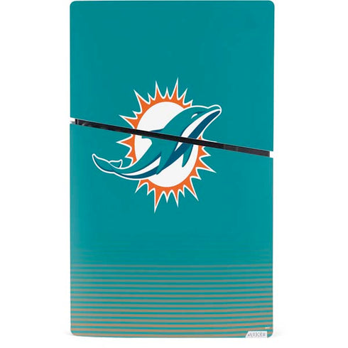 NFL Miami Dolphins Breakaway PS5 Slim Digital Edition Bundle Skin