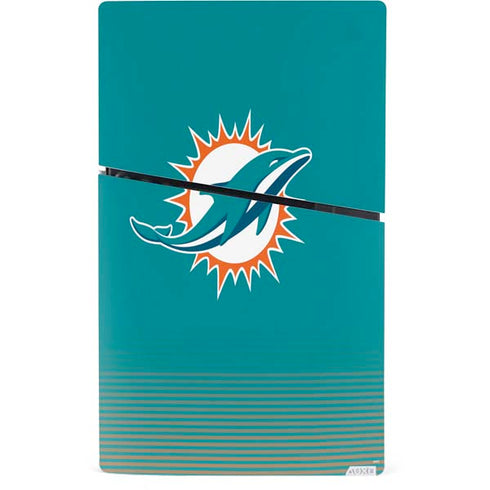 NFL Miami Dolphins Breakaway PS5 Slim Digital Edition Console Skin